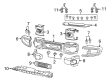 Jeep Bumper Diagram - 68231963AA