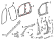 2022 Ram 1500 Door Seal Diagram - 68402032AA