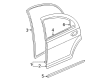 Chrysler Sebring Door Seal Diagram - UJ33XXXAF