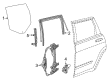 Jeep Cherokee Door Seal Diagram - 68442231AA