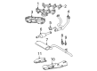 2004 Jeep Grand Cherokee Exhaust Pipe Diagram - 52080335AB