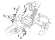 Jeep Sway Bar Bracket Diagram - 52087668