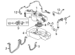 Ram ProMaster 3500 Exhaust Heat Shield Diagram - 68202463AA