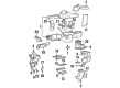 Chrysler Blend Door Actuator Diagram - 4734058AB