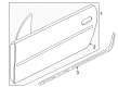 Chrysler PT Cruiser Door Seal Diagram - 5067156AB