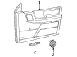 1996 Jeep Grand Cherokee Car Speakers Diagram - 56008731AD