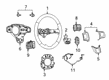 Ram C/V Steering Wheel Diagram - 5SD74DX9AA
