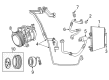 Jeep A/C Condenser Diagram - 68273402AB