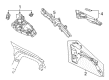 Jeep Grand Cherokee Control Arm Bracket Diagram - 5179611AA