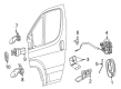 Ram ProMaster EV Trunk Lid Latch Diagram - 68675365AA