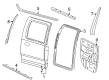 Dodge Ram 3500 Weather Strip Diagram - 55276958AA