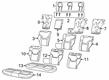 Jeep Renegade Seat Cover Diagram - 6SJ16LTUAA