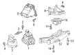 2020 Chrysler 300 Engine Mount Bracket Diagram - 4726022AB