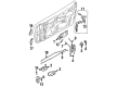 Dodge Avenger Door Handle Diagram - 5175331AA