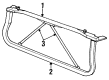 Dodge Ram 2500 Radiator Support Diagram - 55275412AD