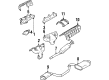 Chrysler Exhaust Flange Gasket Diagram - MB687002