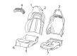 Dodge Viper Seat Cover Diagram - 5YN11YSAAA