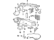 Jeep Cherokee A/C Hose Diagram - 55036632AC