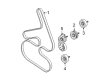 Chrysler Pacifica Drive Belt Diagram - 4593814AA