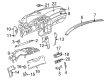 2005 Chrysler Pacifica Steering Column Cover Diagram - UF901L2AC