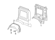 Jeep Commander Fender Splash Shield Diagram - 55396766AD