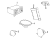 Chrysler Concorde Car Speakers Diagram - 4760851AC
