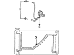 Chrysler Transmission Oil Cooler Hose Diagram - 4682741