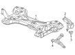 Ram ProMaster EV Axle Beam Diagram - 68580579AB