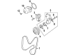 Jeep Grand Wagoneer Belt Tensioner Diagram - 53010158AC