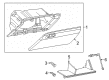 Dodge Charger Glove Box Diagram - 1QF13DX9AP