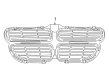 2005 Dodge Stratus Grille Diagram - 4805900AB