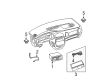 2006 Dodge Caravan Car Speakers Diagram - 5094700AA