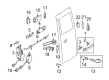 Dodge Blend Door Actuator Diagram - 5133998AA