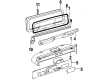 Jeep CJ7 Glove Box Diagram - J0970053
