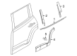 Jeep Renegade Door Seal Diagram - 68637312AA