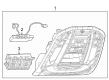 2022 Jeep Grand Cherokee L Dome Light Diagram - 7BQ361X7AK