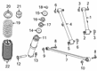 Jeep Track Bar Diagram - 68264949AA