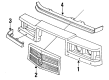 1990 Dodge Dynasty Grille Diagram - 4388752