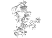 Chrysler Cirrus Timing Belt Tensioner Diagram - 4621455