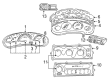 Chrysler Concorde Speedometer Diagram - 5026600AC
