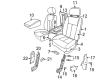Dodge Dakota Armrest Diagram - 1BL641D5AA