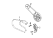 Chrysler Belt Tensioner Diagram - 4792410AE