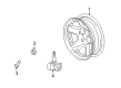 Dodge Ram 2500 Spare Wheel Diagram - 52121325AC