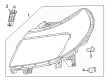 Ram ProMaster EV Headlight Diagram - 68516024AB