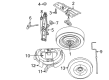 Dodge Grand Caravan Spare Wheel Diagram - 4743334AA