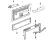 Dodge D100 Door Seal Diagram - 4161678AB
