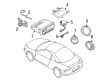 Dodge Stratus Car Speakers Diagram - MR329160