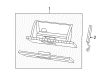 2012 Chrysler 200 Glove Box Diagram - 1SR30DX9AB