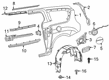 Chrysler Voyager Fuel Filler Housing Diagram - 68280596AE