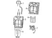 Jeep Grand Cherokee Seat Cushion Diagram - 68376070AD